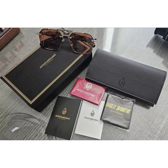 Jacques Marie Mage Silverton JMMSVR40 Limited Edition 45/450 Sunglasses - Picture 16 of 16